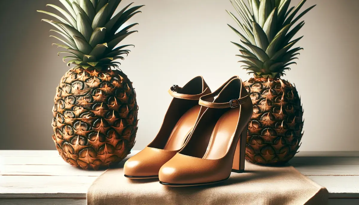What is Sustainable Fashion in 2023: Your Complete and Up-to-Date Guide 7 High heels made out of pineapple leather