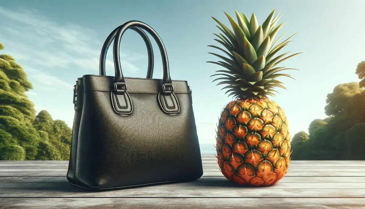 What is Eco Fashion? The Eco-Friendly Revolution Transforming Our Wardrobes 6 Pineapple leather handbag