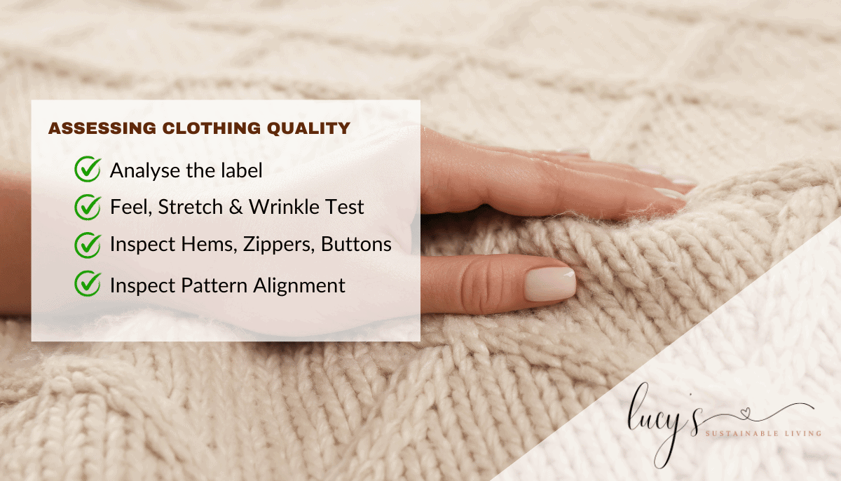 Mastering the Art of Purchasing High Quality Clothes - A Comprehensive Guide 4 Assessing Clothing Quality