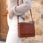 Brandy Brown Crossbody Bag