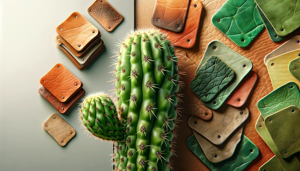 What is Cactus Leather? Exploring Its Journey from Desert to Wardrobe and Its Role in Sustainable Fashion 2 Cactus Leather Samples