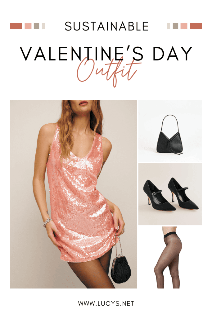 Champagne Shimmer Valentine's Day Outfit