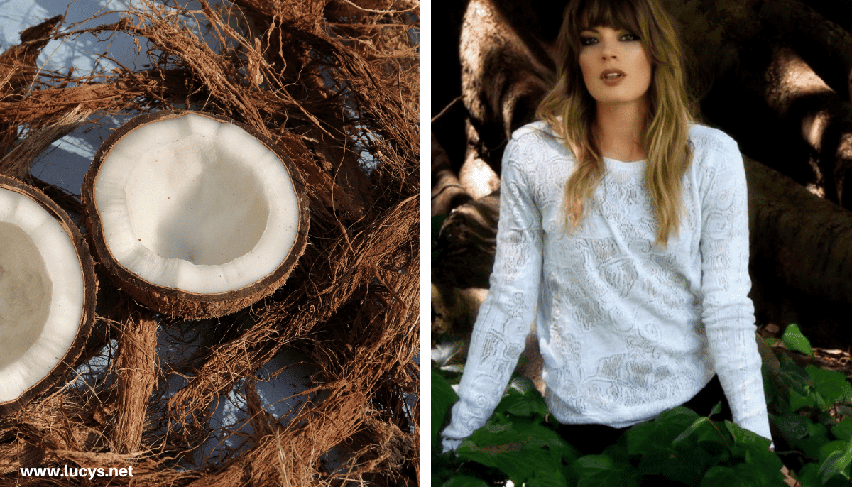 From Odd to Chic - 33 Unusual Items Transformed Into Eye-Catching Fashion 19 Coconut & Coconut fiber shirt