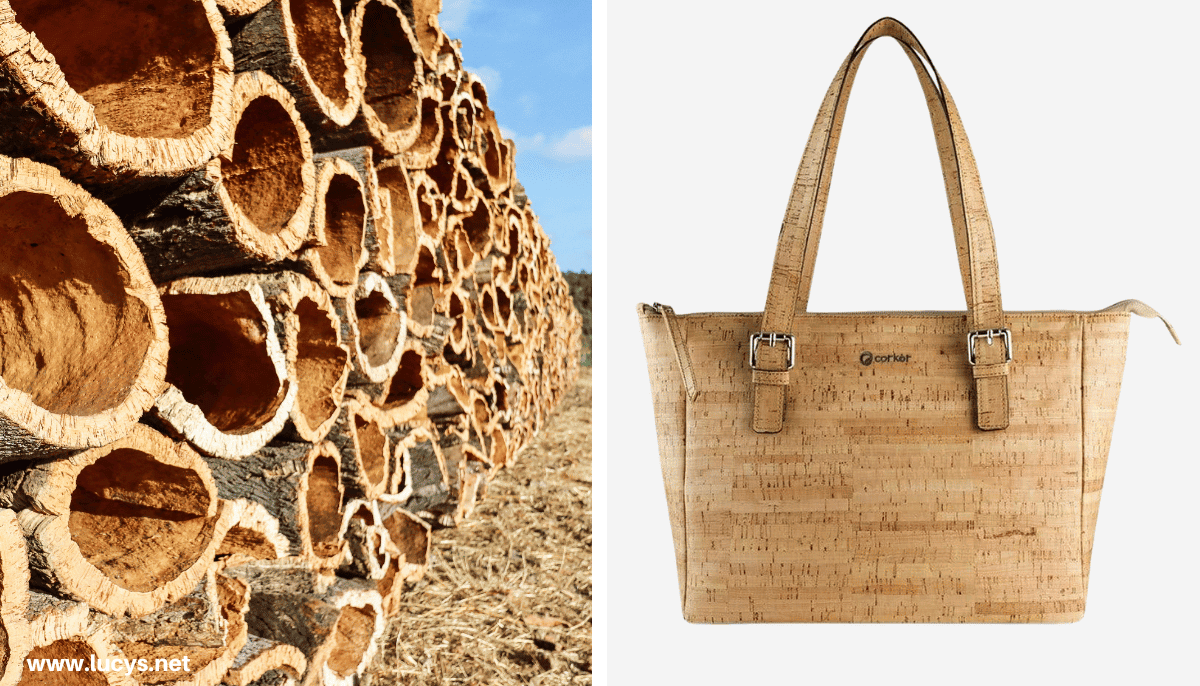From Odd to Chic - 33 Unusual Items Transformed Into Eye-Catching Fashion 17 Cork & Cork Bag