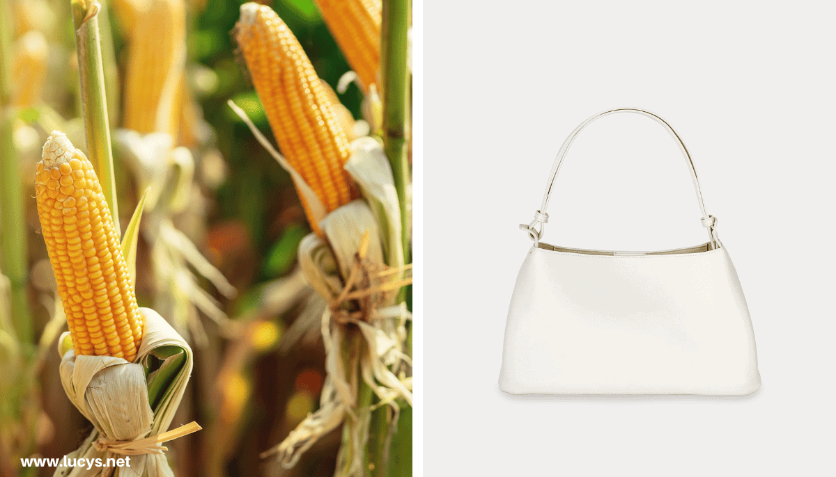 From Odd to Chic - 33 Unusual Items Transformed Into Eye-Catching Fashion 24 Corn Cobs & Bag made with Corn Fiber