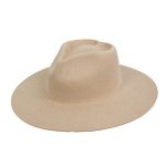 Cream Wide Brimmed Hat