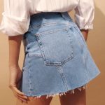 Denim Mini Skirt