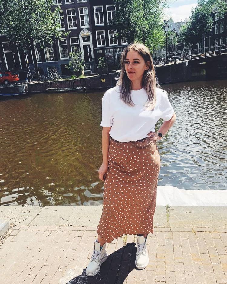 Effortless Tee & Playful Patterns via kaya_vino