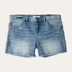 Frayed Denim Shorts