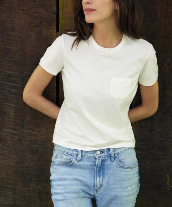 OuterKnown Sojourn Shrunken Pocket Tee Women’s