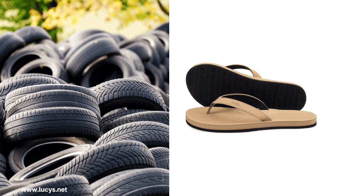 From Odd to Chic - 33 Unusual Items Transformed Into Eye-Catching Fashion 9 Tires & Recycled Rubber footwear