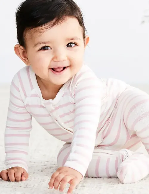 Boody 13 onesie_stripe_rose_Boody