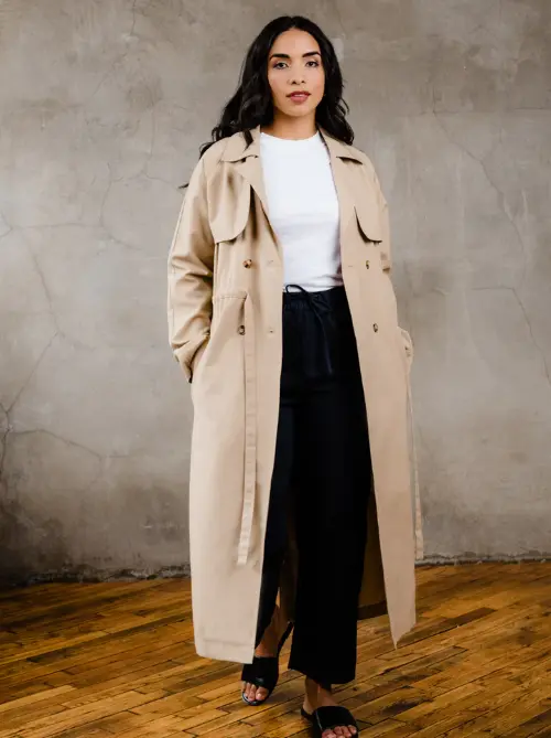 ABLE Clothing 6 KimberlyTrenchCoat-BrownSugar-ABLE